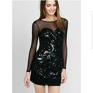 Sexy Mesh Sequin mini